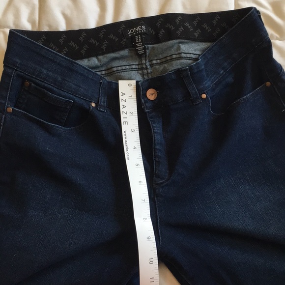 Jones New York Denim - Jones NY dark blue comfy fun size 12 JNY JEANS